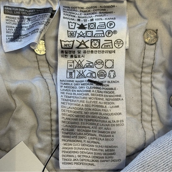 Levi’s Vintage 501 Distressed Destroyed Light Wash Straight Gray Jeans W27 L32 - Picture 11 of 12